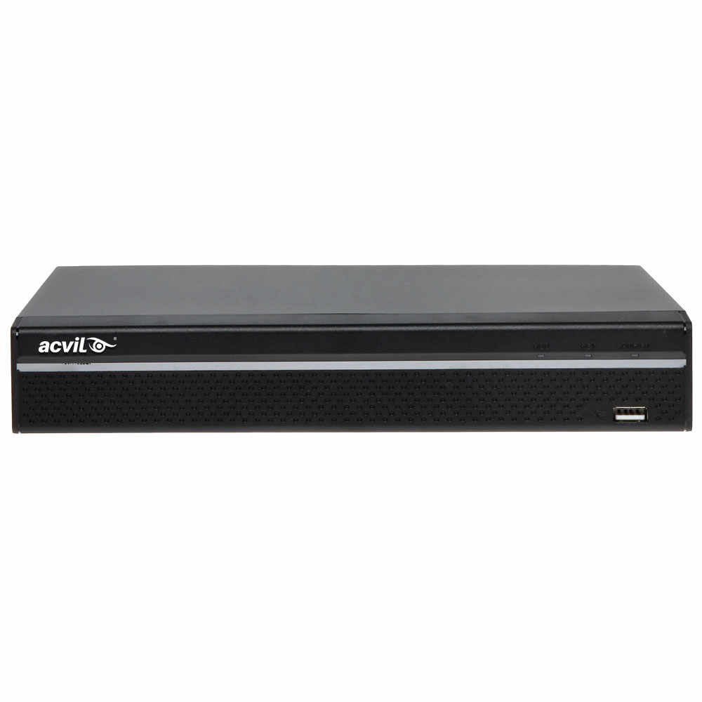 NVR Acvil NVR2108HSP 2.0, 8 canale, 8 MP, 80 Mbps, 8 PoE