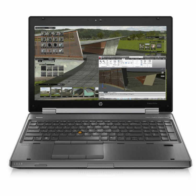 Laptop HP EliteBook 8570w, Intel Core i7-3610QM 2.30GHz, 4GB DDR3, 500GB SATA, nVidia K1000M, DVD-RW, 15.6 Inch Full HD, Webcam, Tastatura Numerica, Grad B (0281)