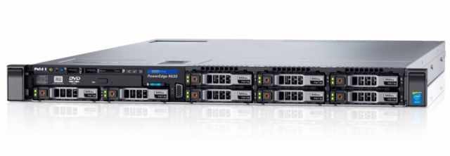 Server Dell R630, 2 x Intel Xeon Hexa Core E5-2620 V3 2.40GHz - 3.20GHz, 64GB DDR4, 4 x HDD 900GB SAS/10K, Perc H730, 4 x Gigabit, iDRAC 8, 2 x PSU