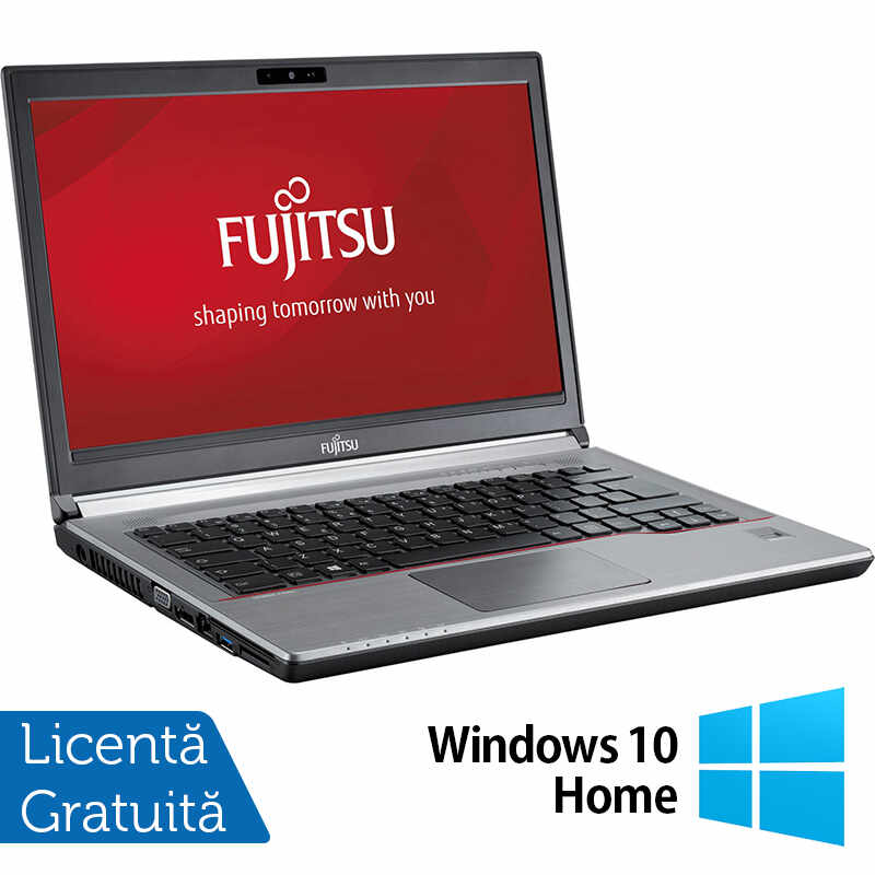 Laptop FUJITSU SIEMENS Lifebook E743, Intel Core i5-3230M 2.60GHz, 8GB DDR3, 120GB SSD, DVD-RW, 14 Inch, Fara Webcam + Windows 10 Home