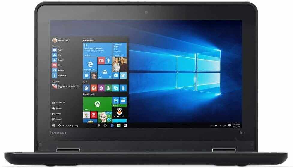 Laptop LENOVO Yoga 11e, Intel Celeron N3150 1.60GHz, 4GB DDR3, 120GB SSD, Touchscreen, Webcam, 11.6 Inch
