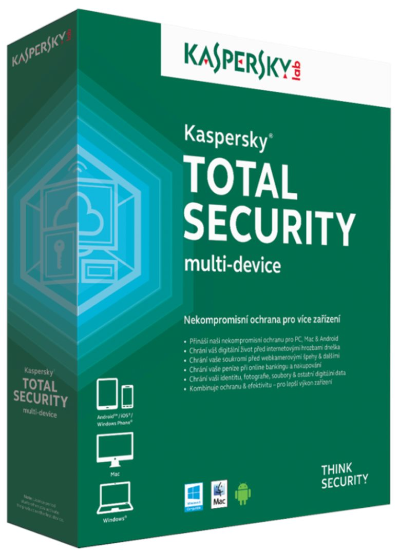Antivirus Kaspersky Total Security Multi Device - Home User
