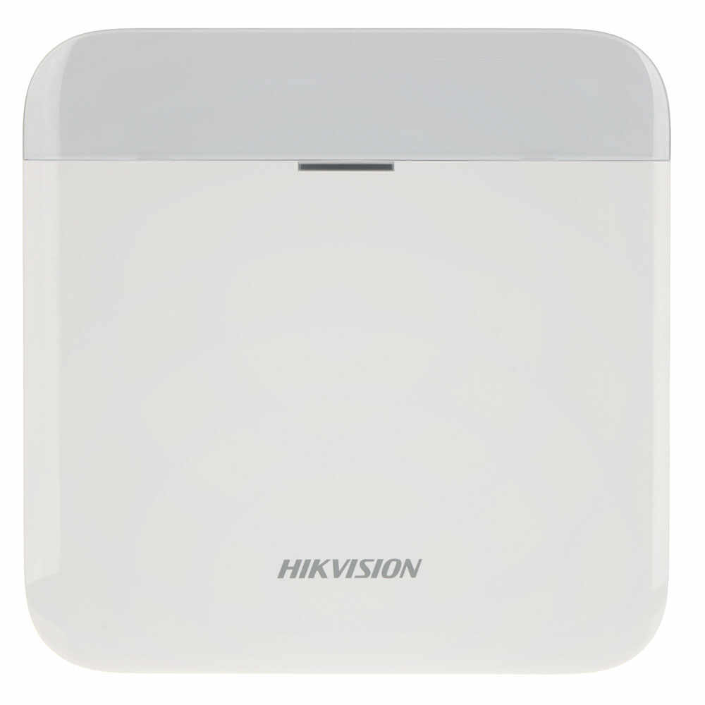 Centrala alarma antiefractie wireless Hikvision AX PRO DS-PWA64-L-WE, LAN, Wi-Fi, GPRS, 16 partitii, 64 zone/iesiri, 32 utilizatori, 868 MHz