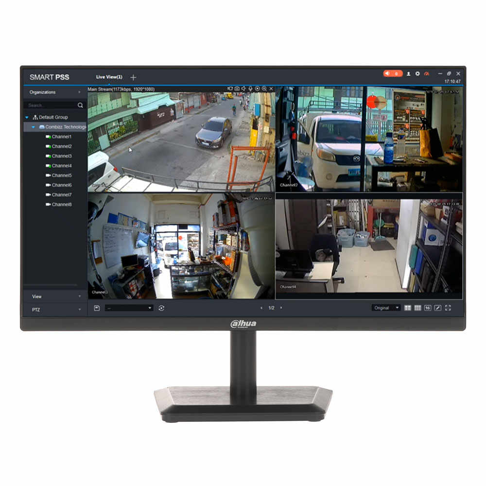 Monitor Full HD LED VA Dahua LM24-F200, 23.8 inch, 60 Hz, 8 ms, VGA, HDMI, audio out