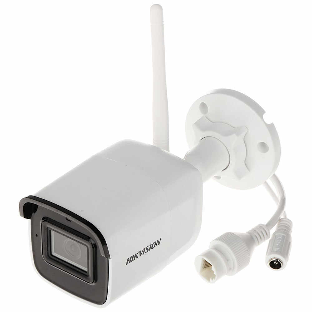 Camera supraveghere IP WiFi Hikvision DS-2CD2051G1-IDW1D, 5 MP, IR 30 m, 2.8mm, microfon