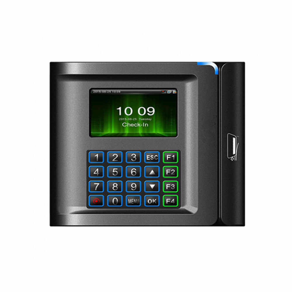 Controler de acces IP ZKTeco TA-US15-MS, ecran 3 inch, parola, 10.000 carduri, 50.000 evenimente