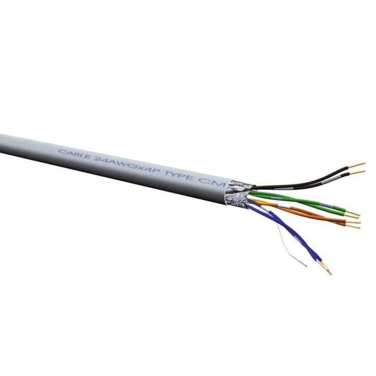 Cablu retea FTP Cat.5e, AWG26, 300m, Roline 21.15.0121