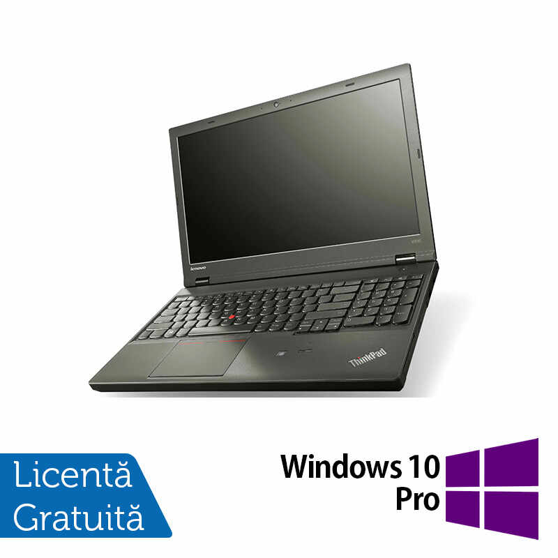Laptop Lenovo ThinkPad W540, Intel Core i7-4600M 2.90GHz, 16GB DDR3, 480GB SSD, nVidia Quadro K1100M, DVD-RW, 15.6 Inch Full HD, Webcam + Windows 10 Pro