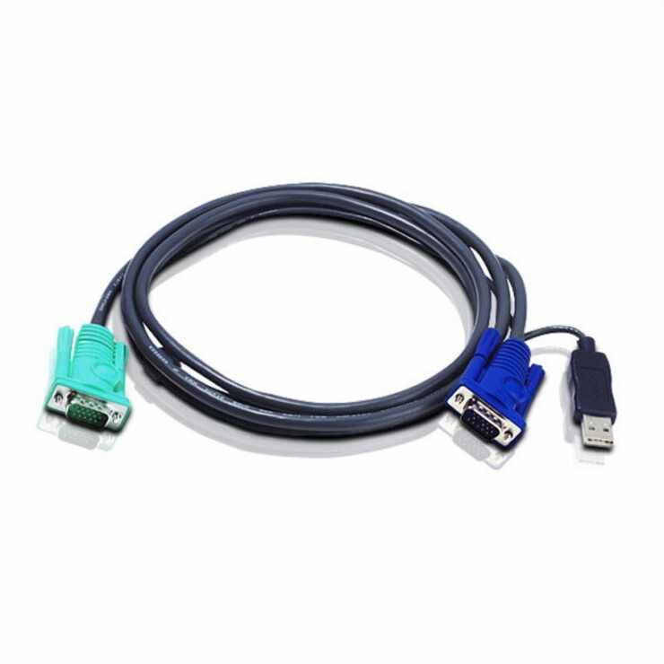 Set cabluri pentru KVM ATEN, USB 3m, 2L-5203U