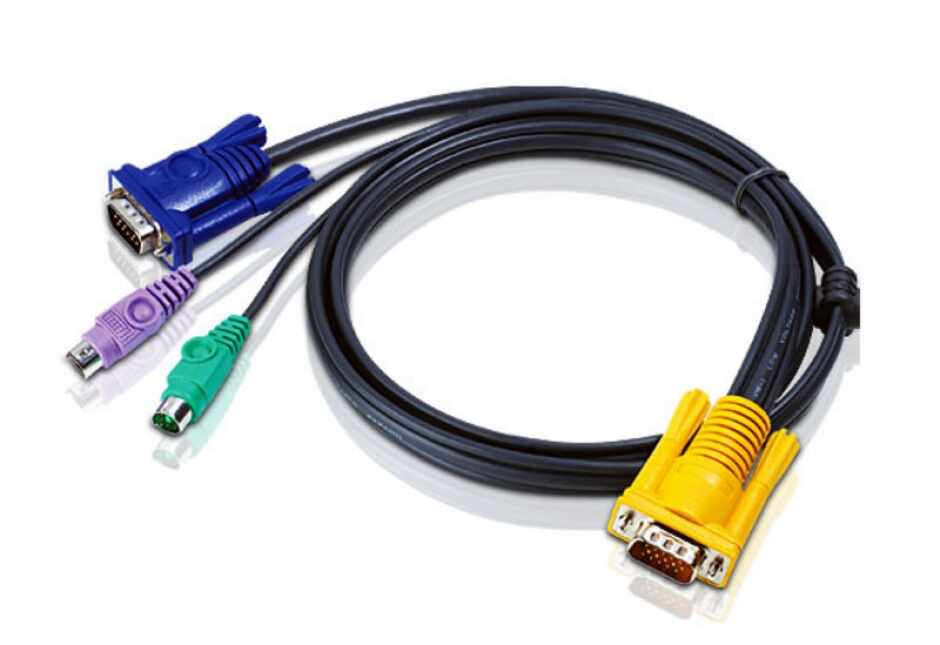 Set cabluri pentru KVM PS/2 1.8m, Aten 2L-5202P