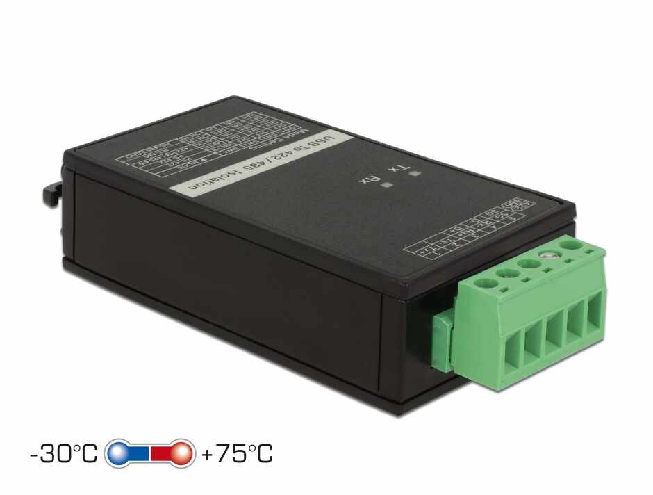Adaptor USB la Serial RS-422/485 3 kV Isolation, Delock 62501