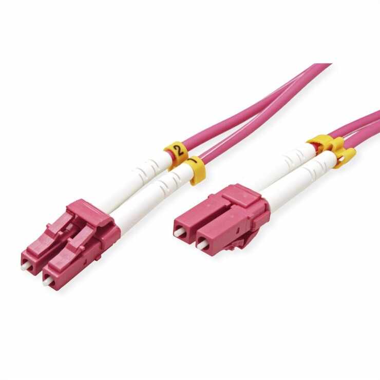 Cablu fibra optica LC-LC OM4 duplex multimode 20m, Value 21.99.8757