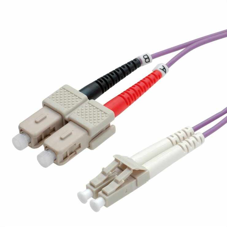 Cablu fibra optica LC-SC OM4 duplex multimode 10m, Value 21.99.8768