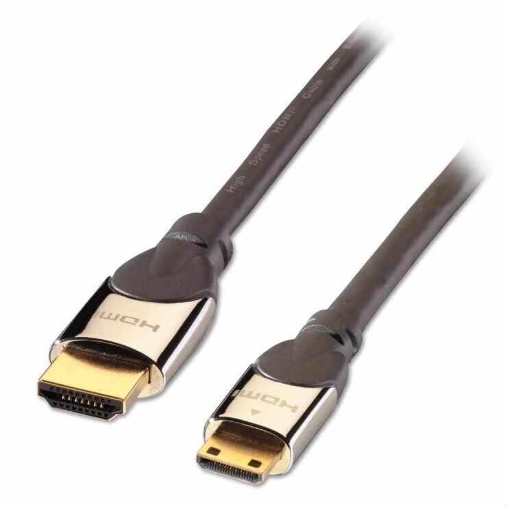 Cablu HDMI la Mini HDMI-C CROMO v2.0 2m, Lindy L41437