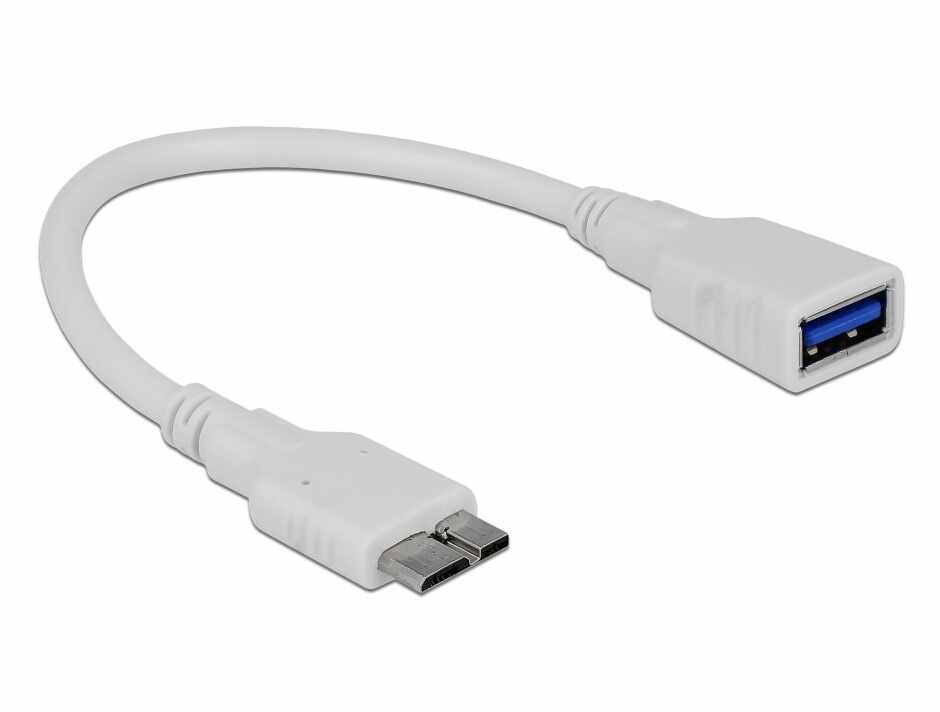 Cablu Micro USB 3.0 OTG la USB 3.0-A T-M, Delock 83469