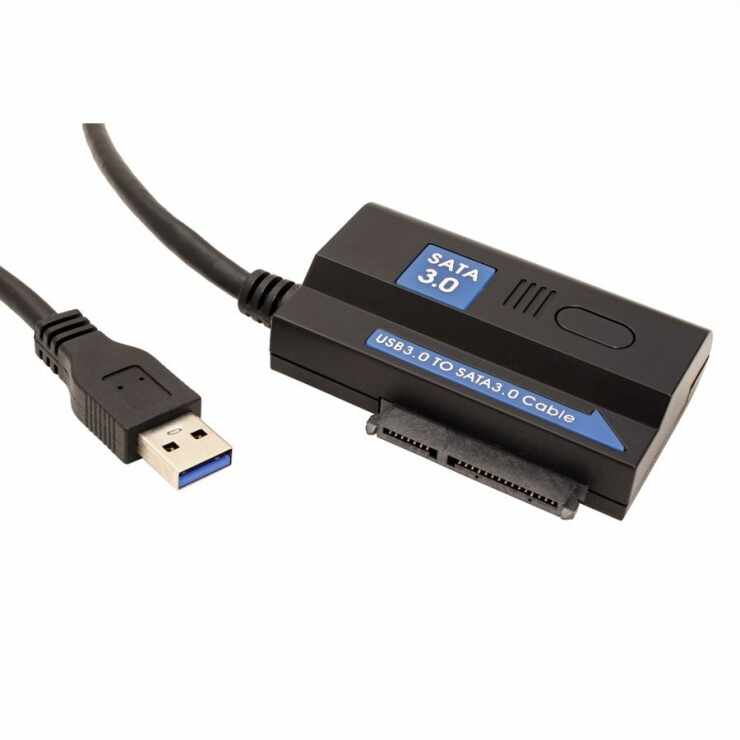 Adaptor USB 3.0 la SATA III 1.2m pentru HDD/SSD 2.5