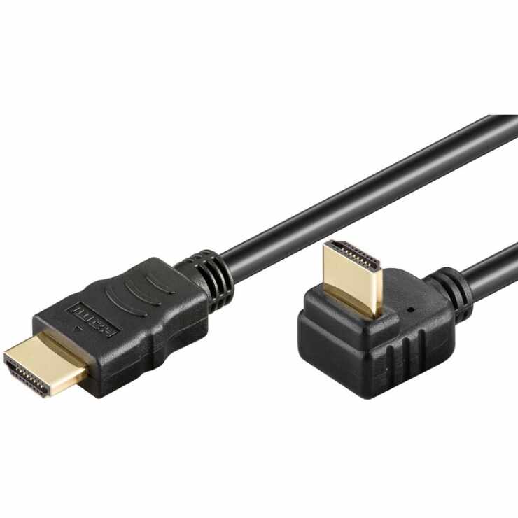 Cablu HDMI 4K@30Hz unghi 270 grade T-T 10m, KPHDMEB10