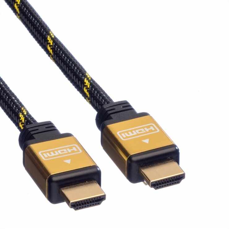 Cablu HDMI Gold 4K@30Hz T-T 3m, Roline 11.04.5503