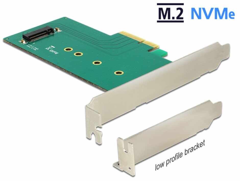 PCI Express la 1 x internal NVMe M.2 Key M 110 mm, Delock 89472