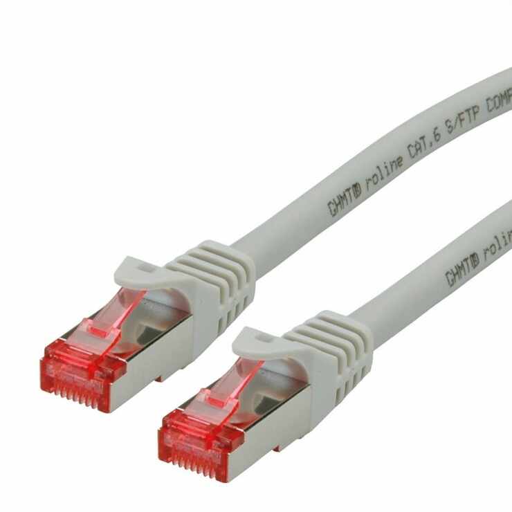 Cablu de retea SFTP cat 6 Component Level LSOH gri 20m, Roline 21.15.2609