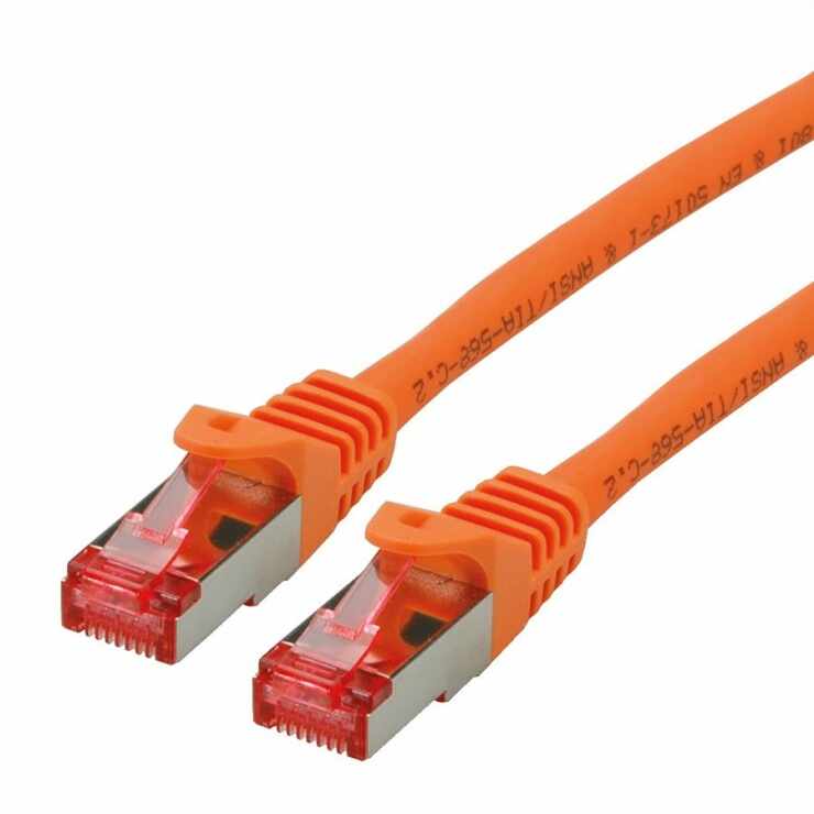 Cablu de retea SFTP cat 6 Component Level LSOH orange 20m, Roline 21.15.2679