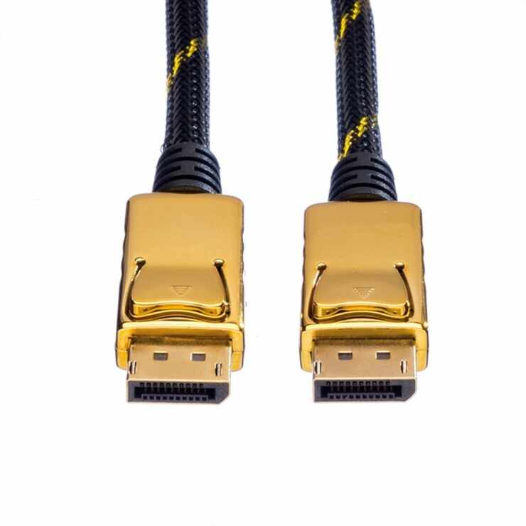 Cablu Displayport GOLD 4K v1.2 T-T 10m, Roline 11.04.5649