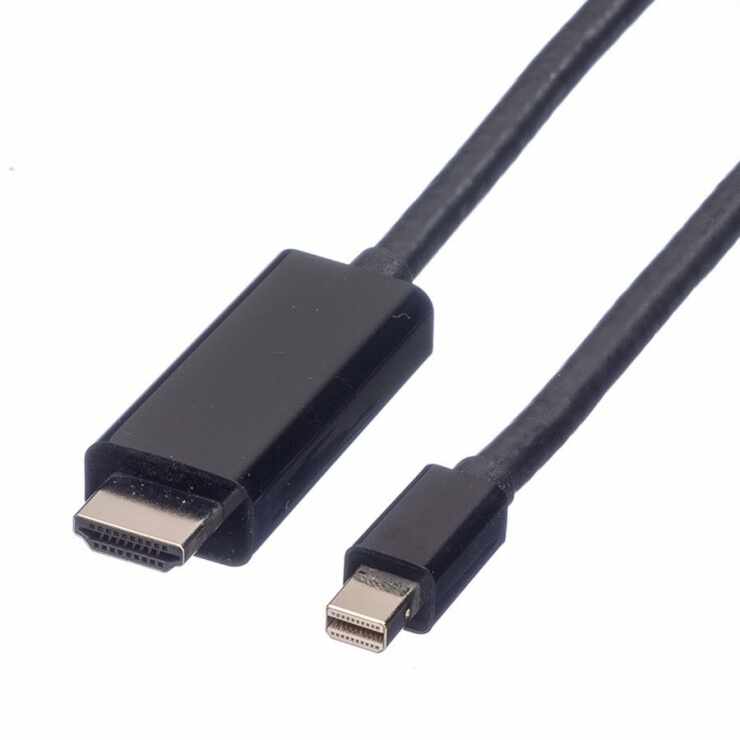 Cablu Mini Displayport la HDMI UHD 4K T-T 2m negru, Value 11.99.5796