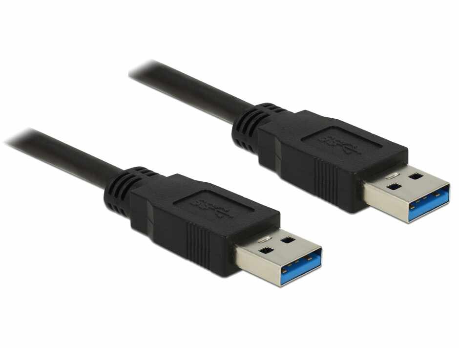 Cablu USB 3.0 T-T 3m Negru, Delock 85063