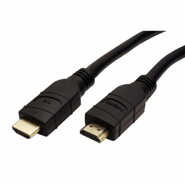 Cablu HDMI activ UHD 4K2K T-T 25m Negru, Value 14.99.3454