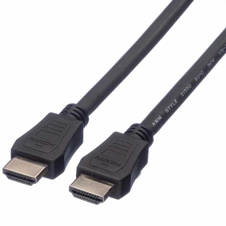 Cablu HDMI cu Ethernet v1.4 T-T 5m Negru LSOH, Value 11.99.5735