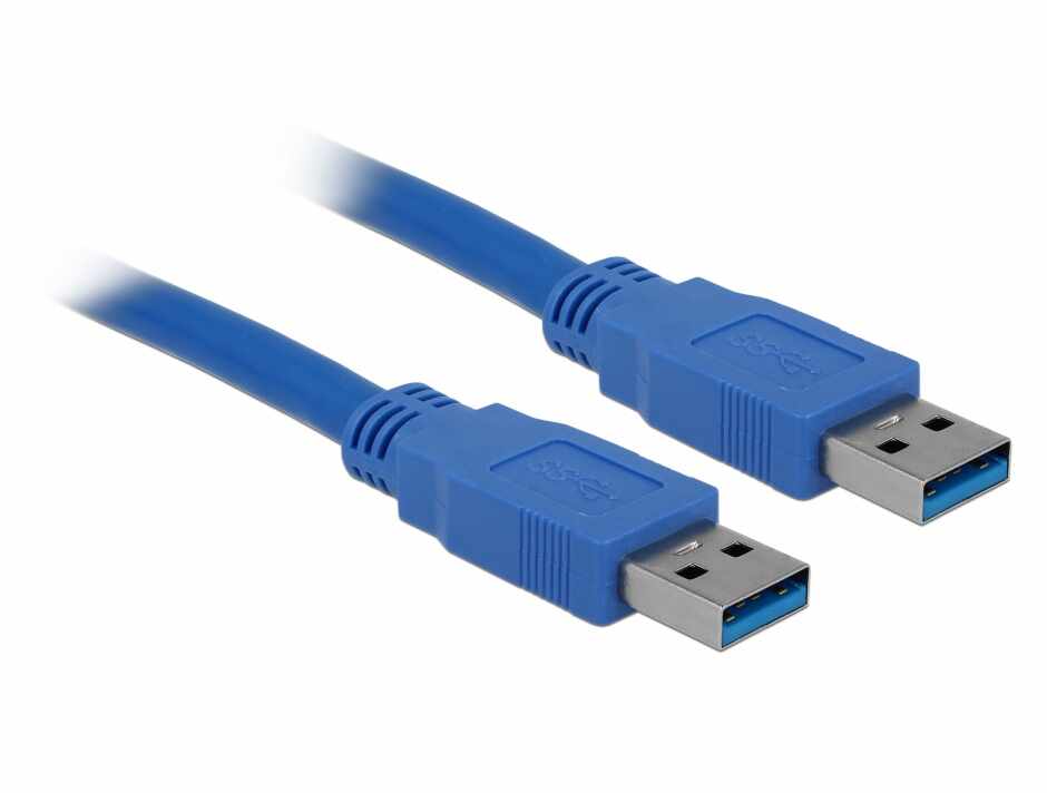 Cablu USB 3.0-A T-T 5m, Delock 82537