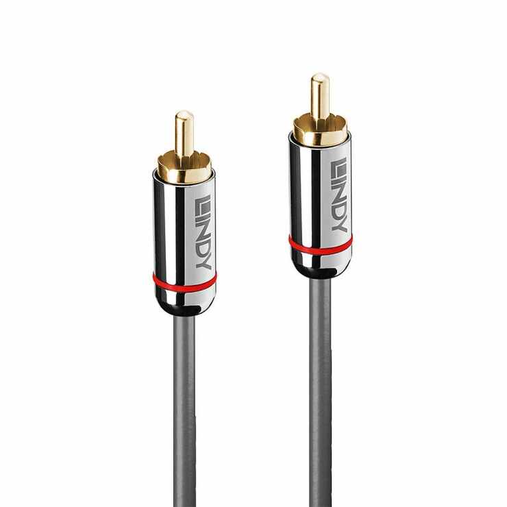 Cablu audio Digital Coaxial 10m T-T Cromo Line, Lindy L35343