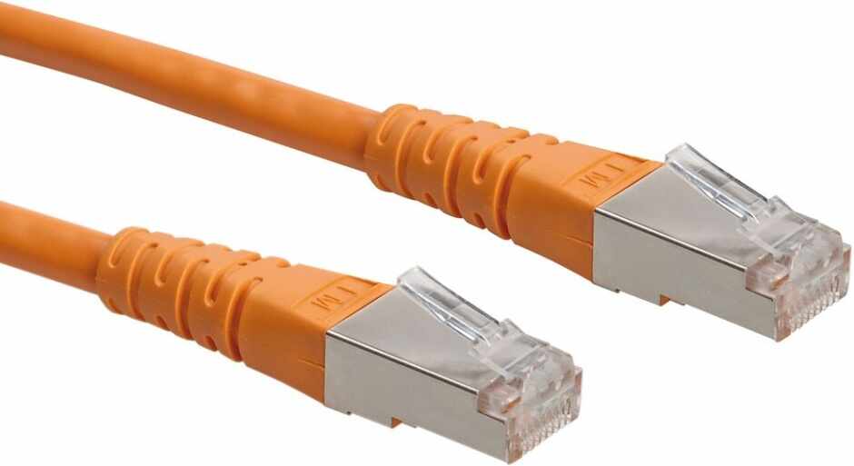 Cablu retea SFTP cat.6 Portocaliu 10m, Roline 21.15.1387