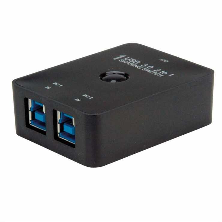 Switch manual USB 3.0 2 PC x 1 periferica, Value 14.99.2015