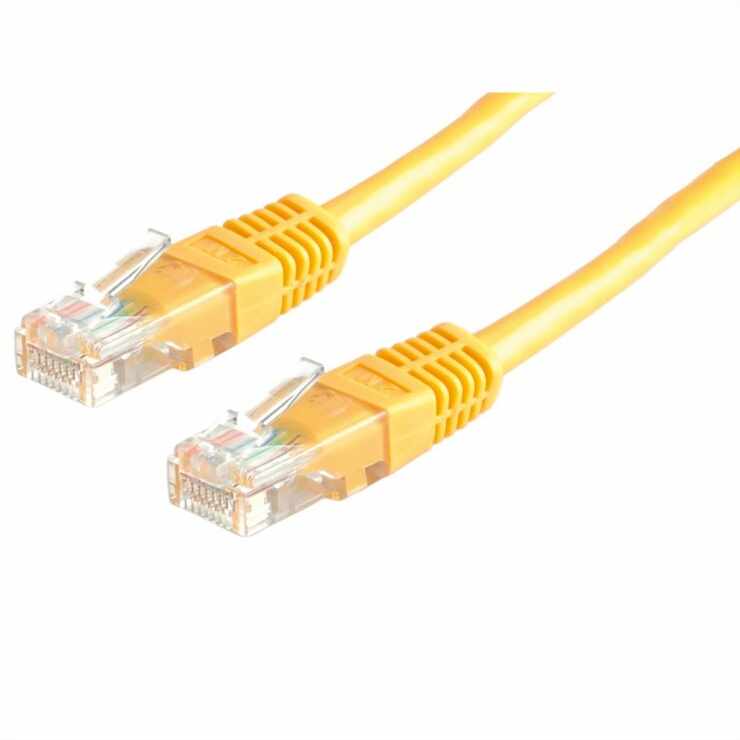 Cablu de retea RJ45 MYCON UTP Cat.6 7m Galben, CON1572