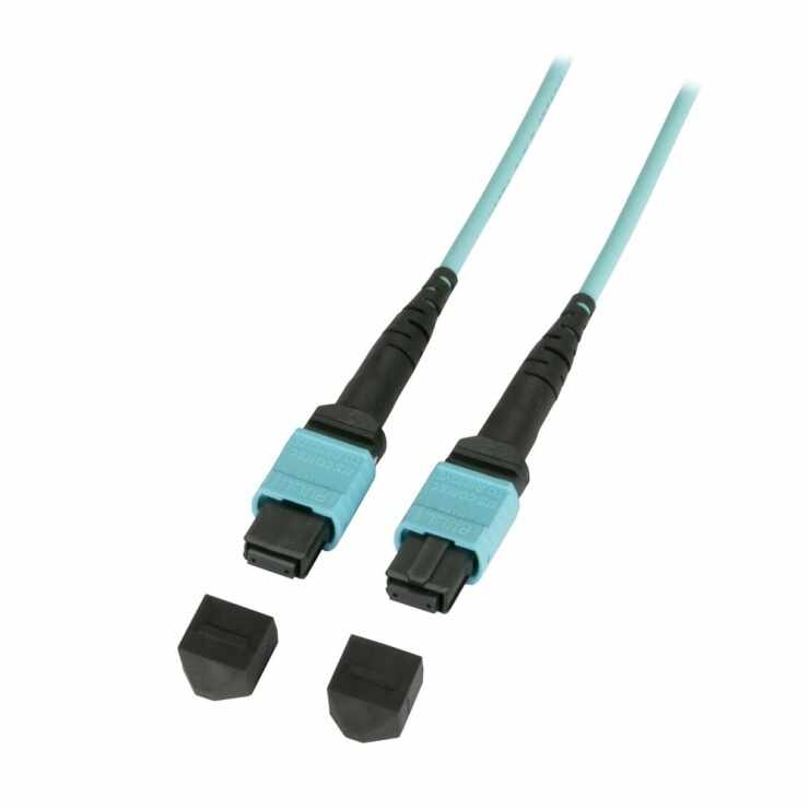 Cablu fibra optica MPO 50/125µm OM3 Method A LSOH 30m, Lindy L46982