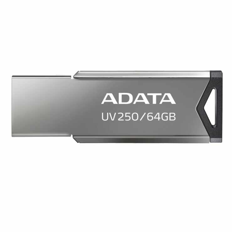 Stick USB 2.0 64GB Aliaj Silver, ADATA