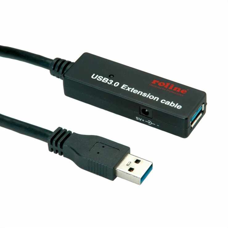 Cablu prelungitor activ USB 3.2 Gen1 T-M 20m, Roline 12.04.1072