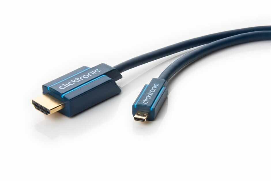Cablu HDMI la micro HDMI-D T-T 3m, Clicktronic CLICK70329