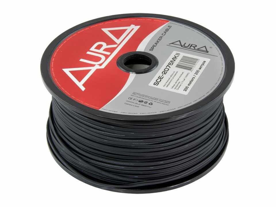 Cablu boxe AURA SCE 2075 MKII, 2 × 0,75mm2 (18AWG), 200Mrola
